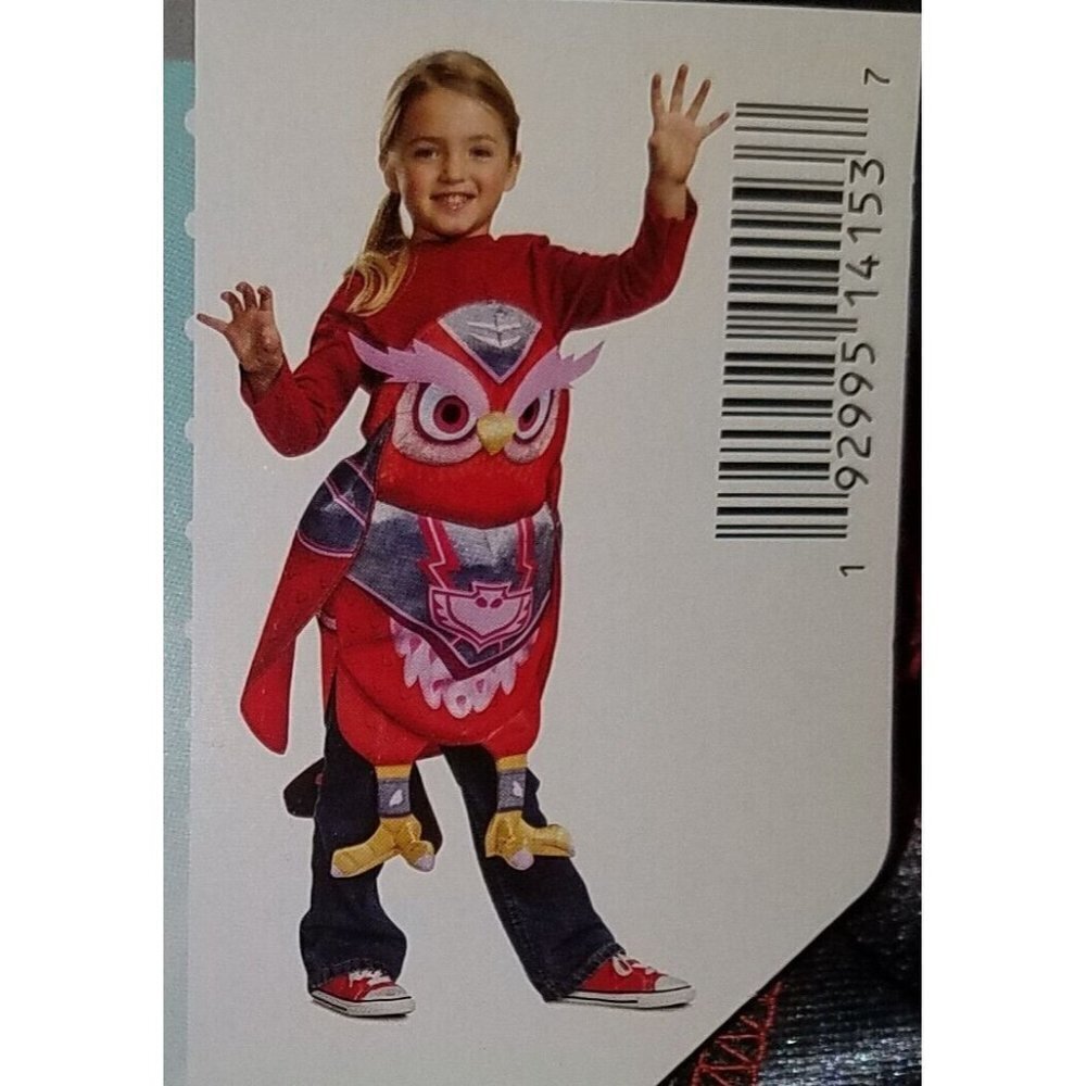 NEW Owlette Eagle Owl PJ Masks Red 1-PIECE Halloween Costume Toddler OSFM